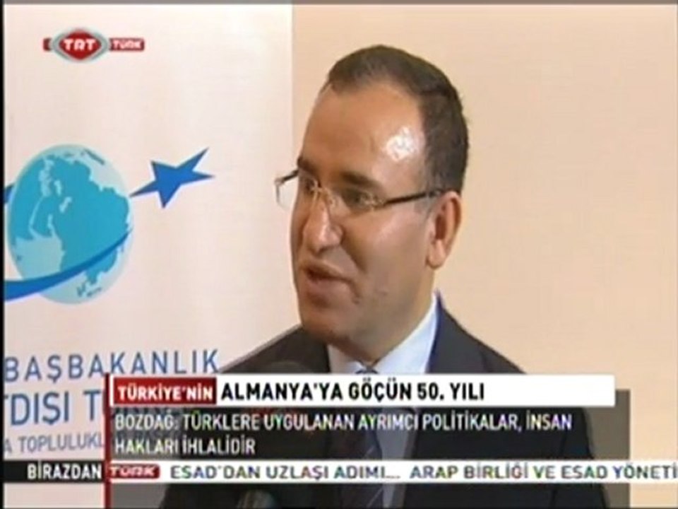 TRT TURK - Sempozyum Haberi - Selin Ignak Ozgur Bekir Bozdag Roportajı