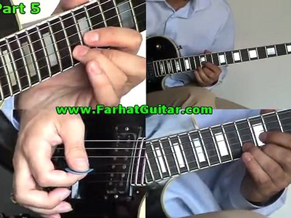 Metallica Nothing Else Matters Guitar Part 5 ...