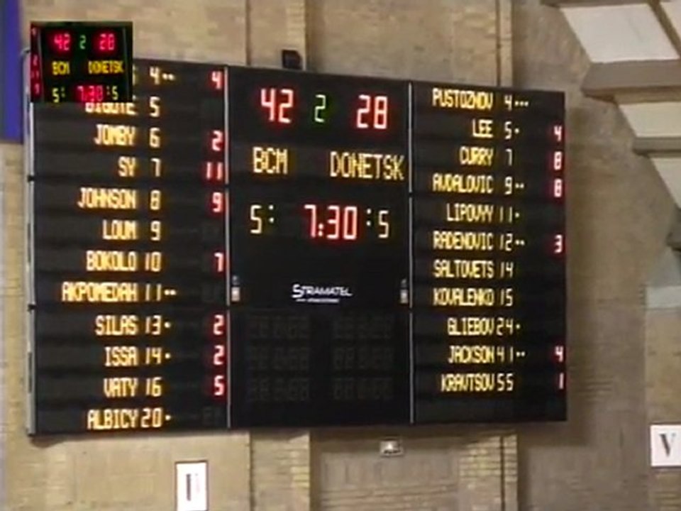 BCM GRAVELINES DUNKERQUE / BC DONESTK