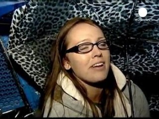 Colas kilométricas para las rebajas del "black friday"...