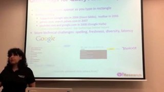 Rencontre avec Yoelle Maarek, Yahoo Research - les principes d'un moteur de recherche