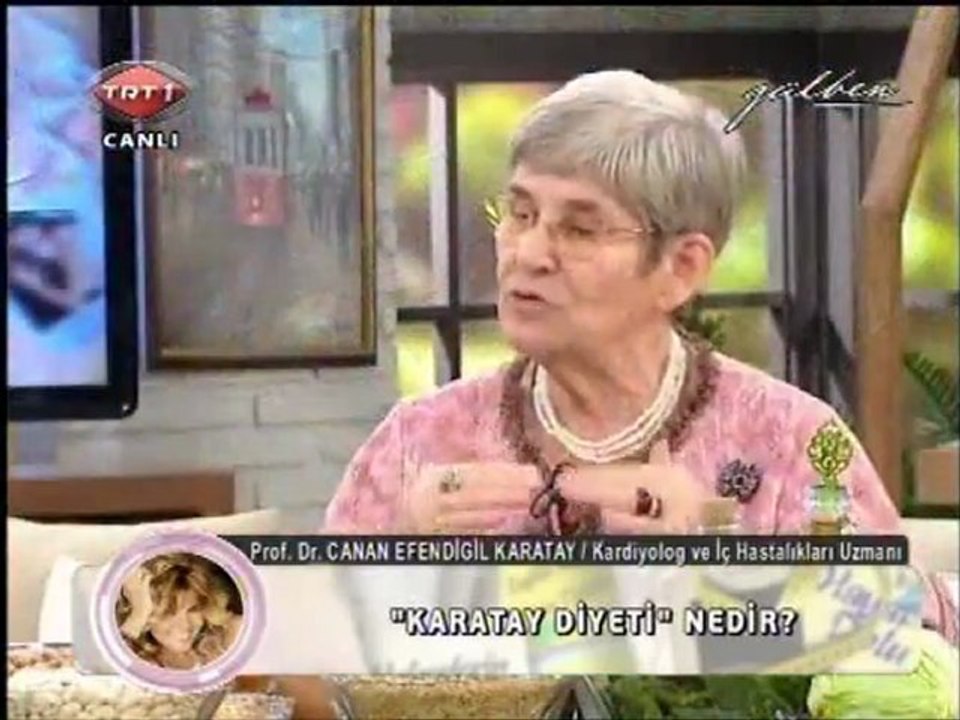 GÜLBEN - Prof. Dr. Canan Efendigil Karatay ile ''Karatay Diyeti'' 24.11.11