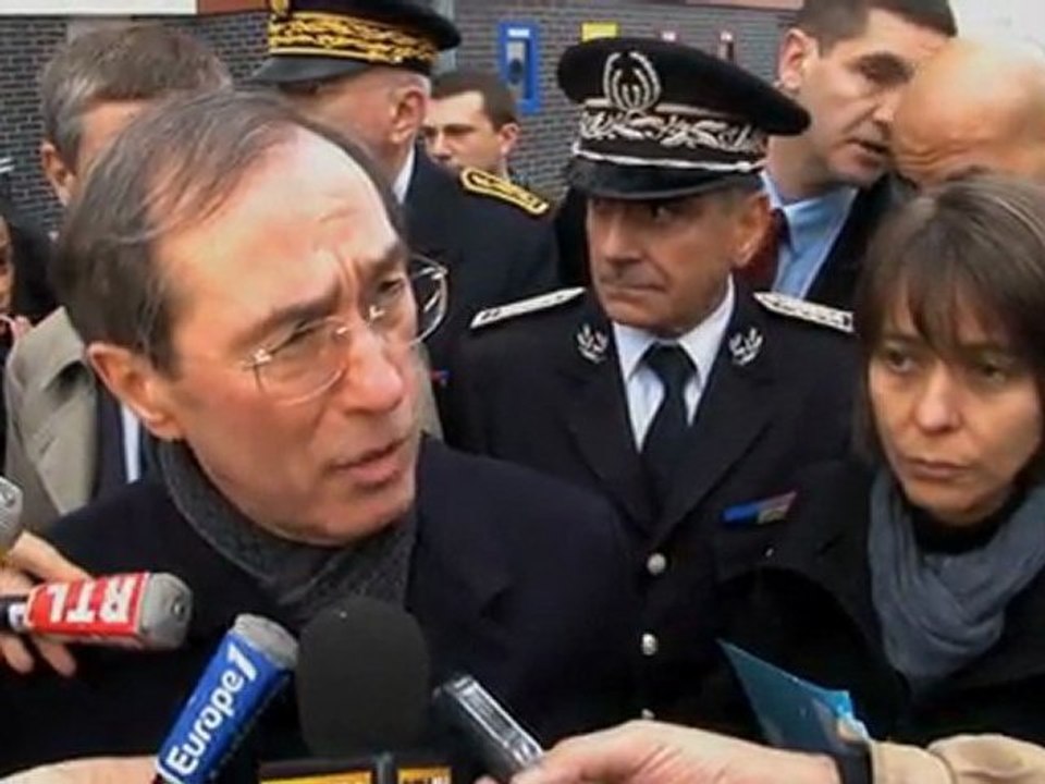 Déplacement de Claude Guéant à Corbeil-Essonnes