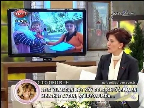 GÜLBEN - Atla Yılmadan Köy Köy Dolaşan Öğretmen Melahat Aydın 24.11.11