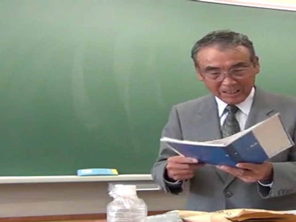 櫻木末光先生の記念授業-その①b-2011年10月22日（土）