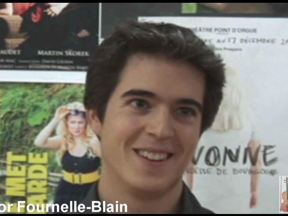 Victor Fournelle-Blain - Présentation10e Festival de Musique Classique de Pierre-de-Saurel