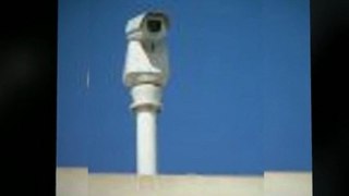 CCTV Security Camera System Detects Trespass