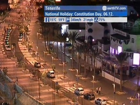 Niagara Falls - Canada, Berlin - Germany, Pine Valley - Beijing - China, Tenerife - Spain, London - United Kingdom, Stuttgart - Germany, Agadir - Morocco