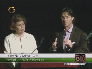 Lorenzo Mendoza expresó su satisfacción por los logros de Fundación Polar