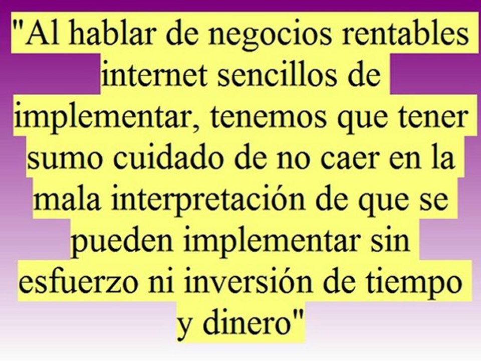 Negocios rentables internet, sencillos y rápidos.