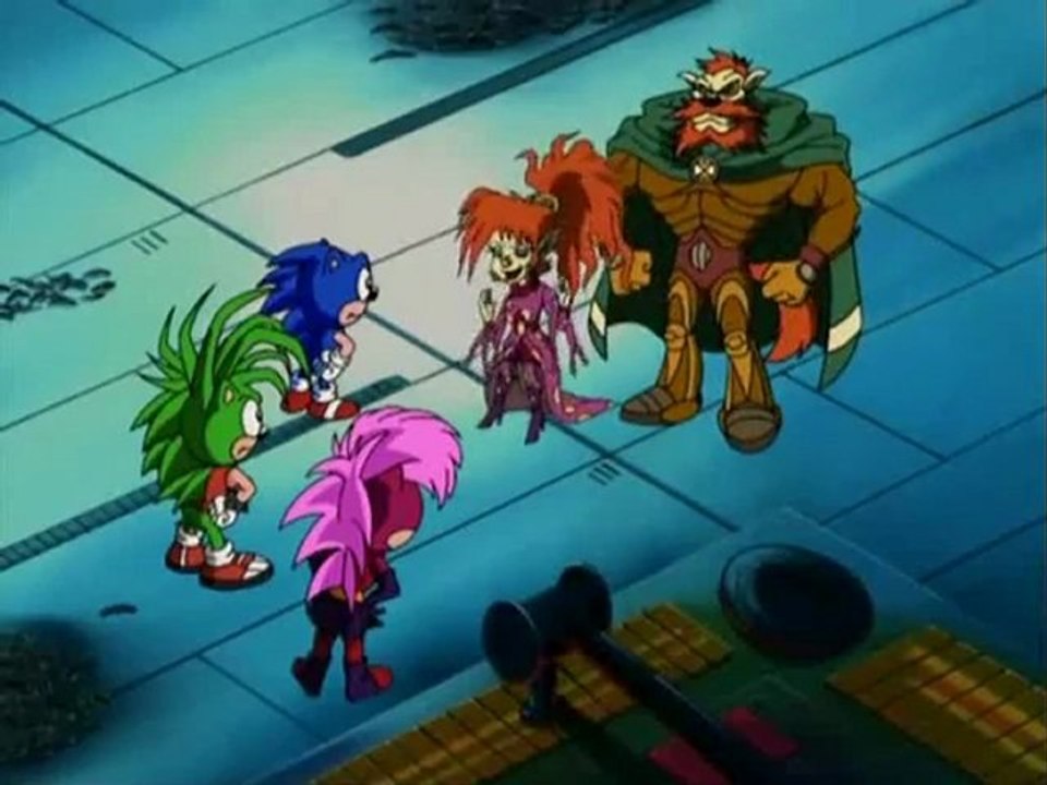 Sonic le rebelle ep04 - Course contre la montre