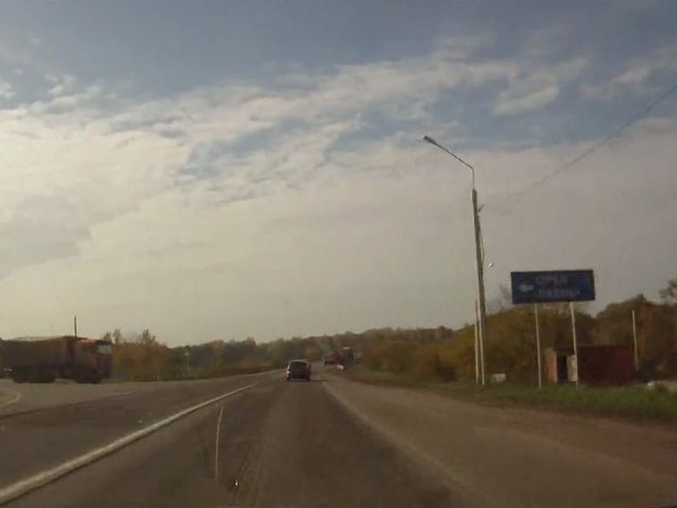 М2 Р119 - вход в Курскую область