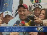 Pablo Pérez pide a Chávez que hable menos y actúe más