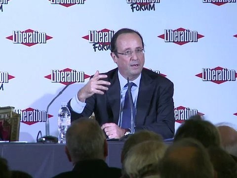Intervention de François Hollande lors du forum Libération sur le thème Comment reconstruire l'égalité ?