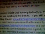 Step by Step Guide for Secret lead Factory and Little Ticket to Wealth