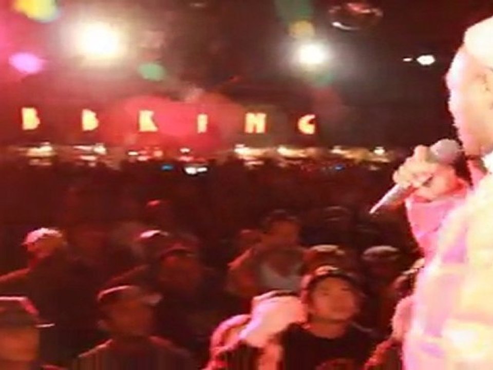 BLACK ROB at BB KINGS for FUNKMASTER FLEX HIP HOP LEGENDS