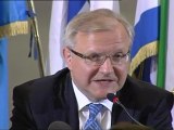 EU's Olli Rehn rules out collapse of euro