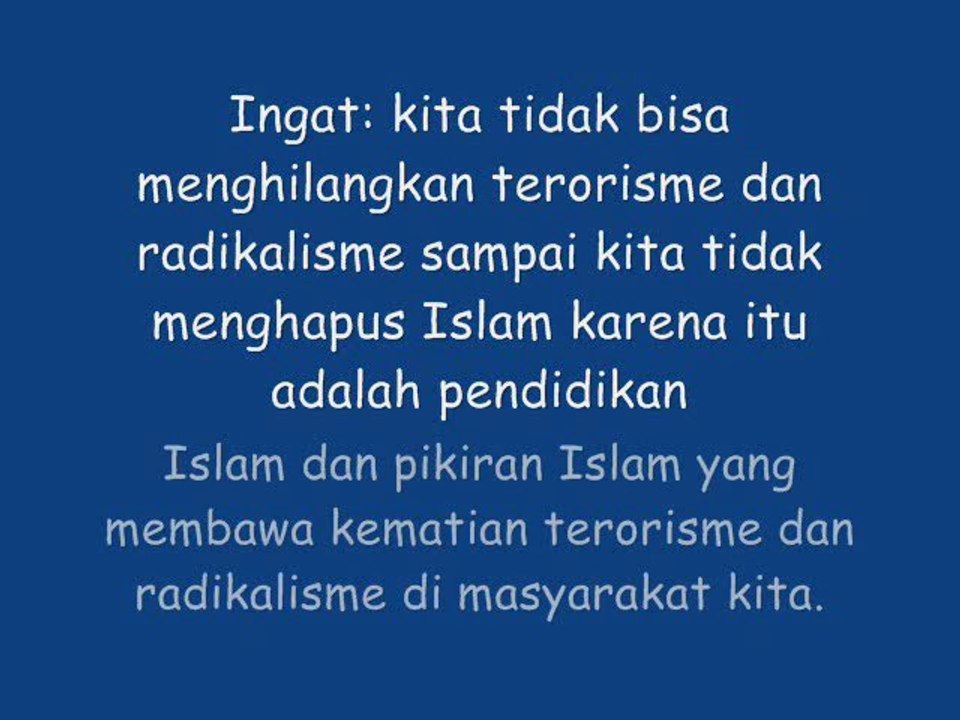 Menghina Islam di Internet