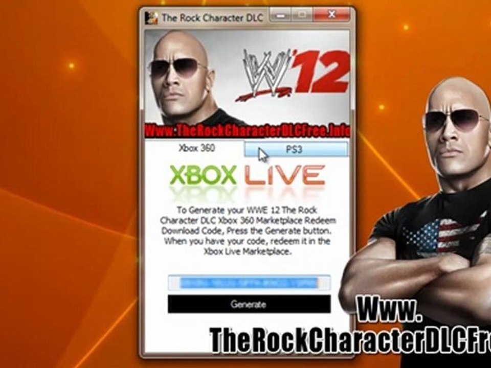 How To Download WWE 12 The Rock Character DLC