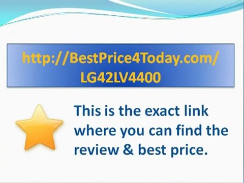 LG 42LV4400 Black Friday Cyber monday