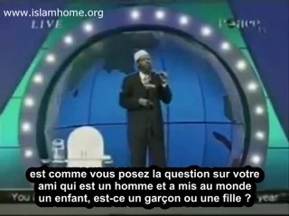 Qui a crée Dieu ? ( Drôle ) Dr Zakir Naik