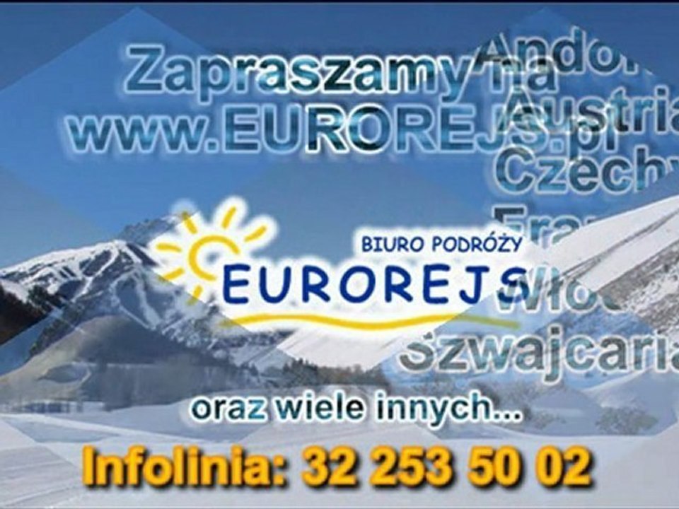 NARTY 2011 / 2012 - AUSTRIA, SZWAJCARIA, WŁOCHY, CZECHY, SŁOWAJA, POLSKA, NIEMCY