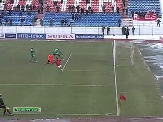 Гол Митришева в матче "Спартак-Нальчик - Терек" 2:0