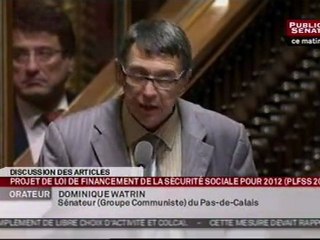 Retrait amendement Dominique Watrin 15-11-11