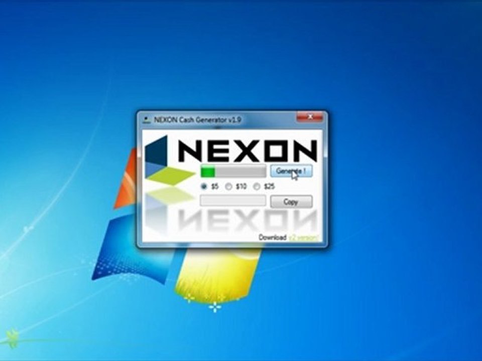 Nexon Game Card Credits Generator 2011