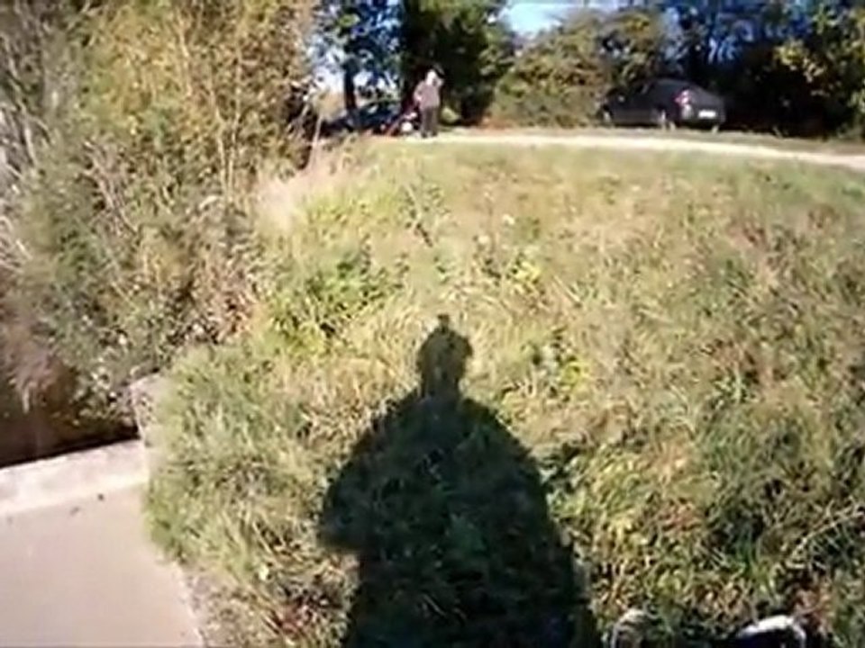 Essai caméra embarquée Géonaute, prise d'un petit brochet !!!