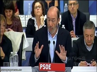 Rubalcaba pide un congreso democrático