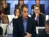 Zapatero reconoce 