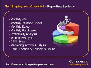 What is Self Employment? 13 Reporting Systems