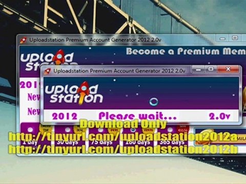Free Uploadstation Premium Account Generator 2012 2.0v Download