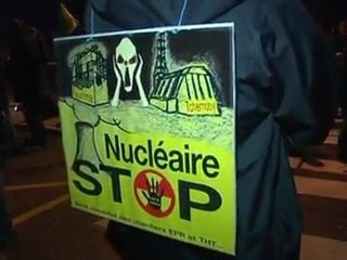 Anti-nuclear waste protests in Germany