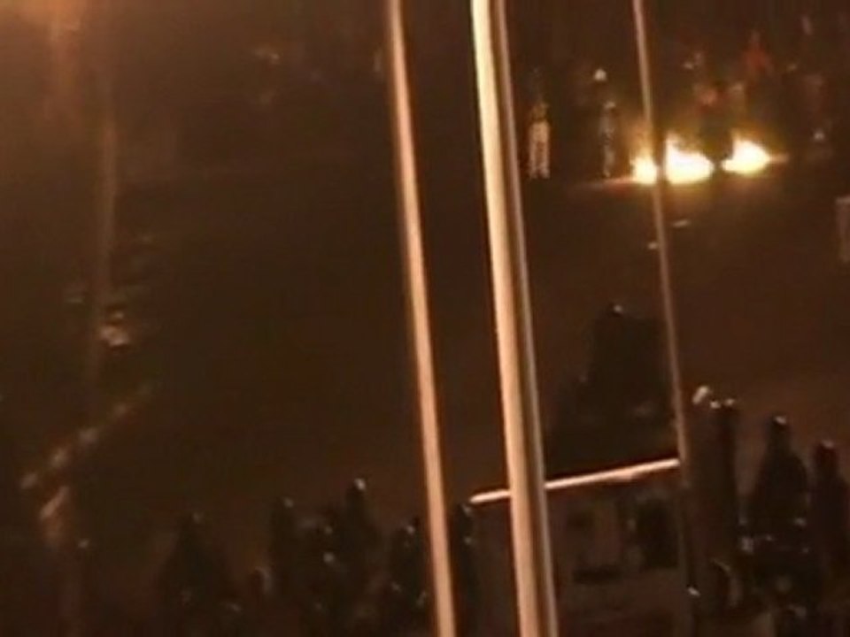 Night clashes in Alexandria