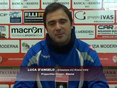 Icaro Sport. Cuneo-Rimini, il pregara di D'Angelo