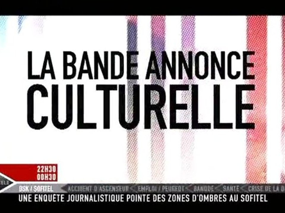 Jingle de La Bande Annonce Culturelle 25 Novembre 2011 i>TÉLÉ
