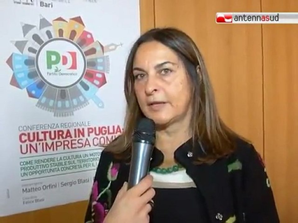 TG 26.11.11 La cultura come motore produttivo: la Puglia del Pd fa le sue proposte