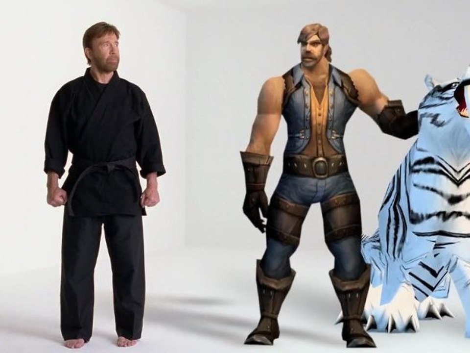 World of Warcraft TV Commercial Chuck Norris - Hunter