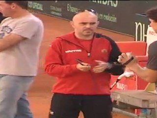 España y Argentina toman contacto con la tierra batida de La Cartuja para la final de la Copa Davis