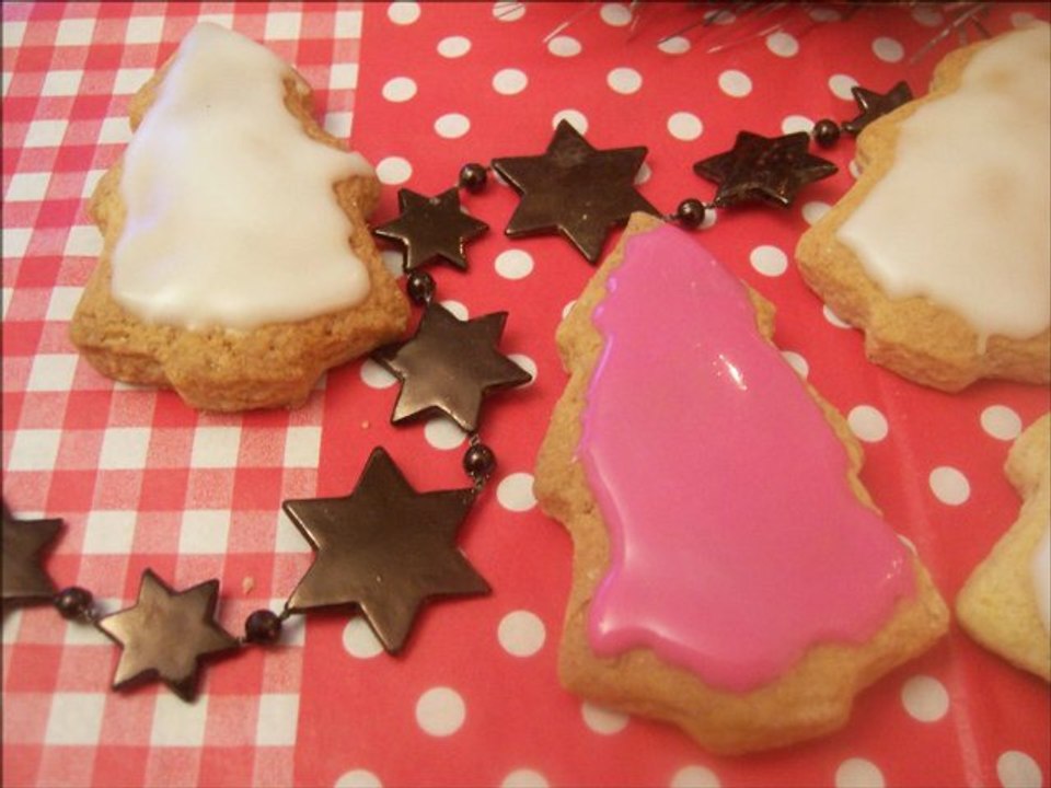 Sapins en pain d'épice