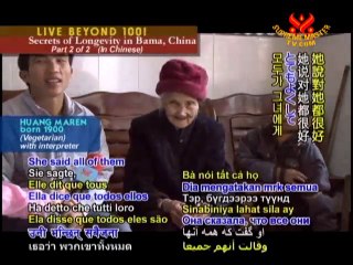 Live Beyond 100! Secrets of Longevity in Bama, China - P2/2