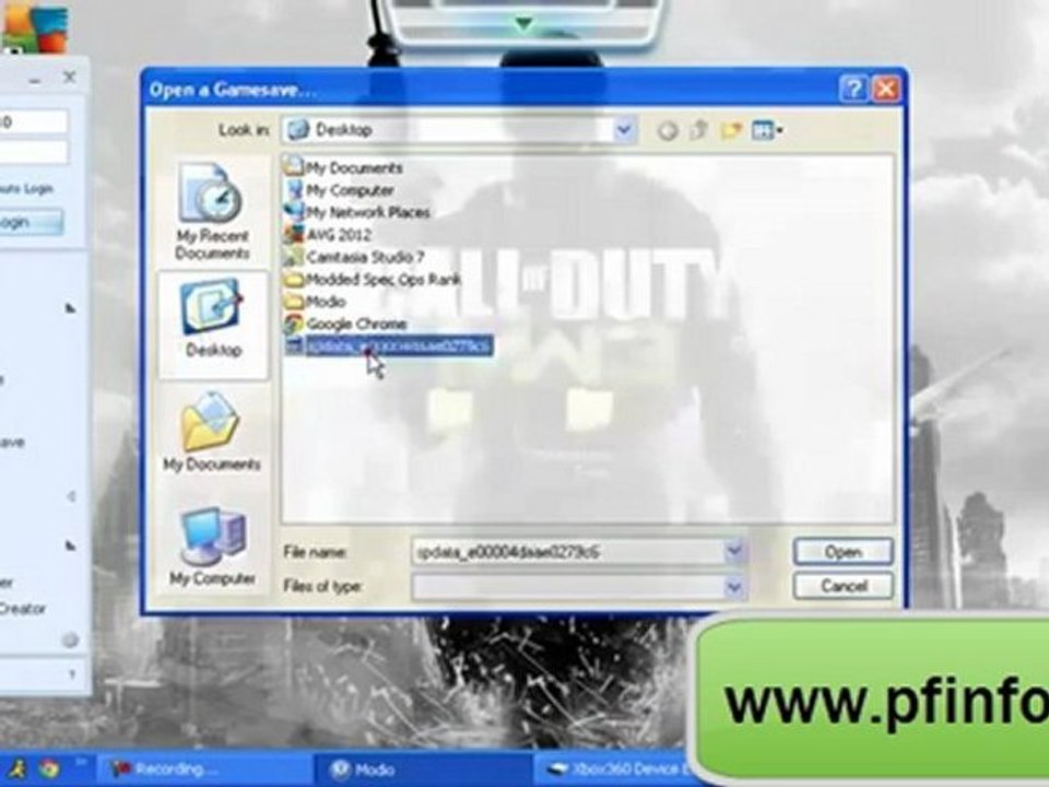 How To Mod MW3 Spec Ops Rank Level 50 With USB PS3 XBOX360 PC