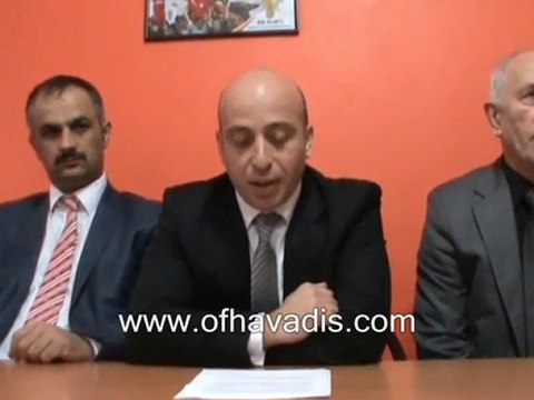 Ak Parti Of İlçe Başkanlığı için Hakan Terzioğlu adaylığını açıkladı