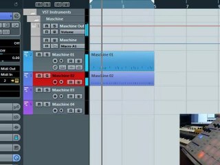 Maschine recording midi into Cubase 6 - Sequencing