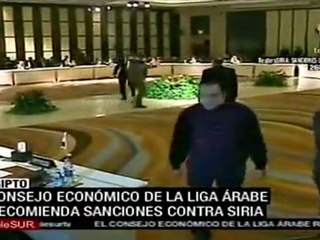 Consejo económico de Liga Árabe recomienda sanciones a Siria