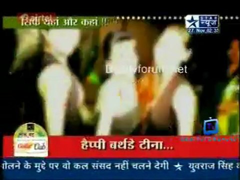 Saas Bahu Aur Saazish SBS [Star News] - 27th November 2011 p1