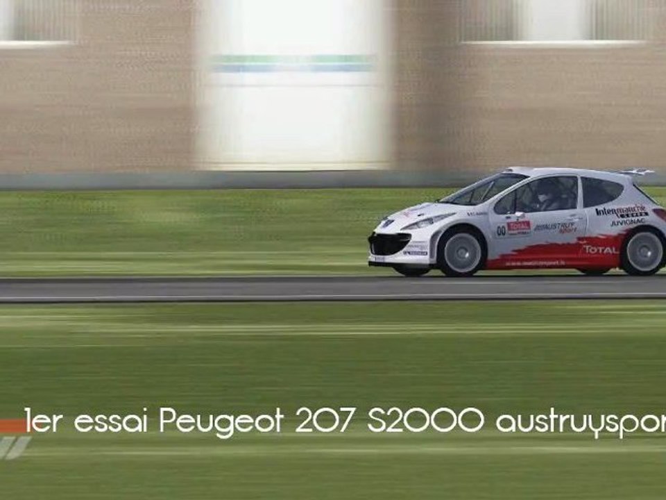 Essai Peugeot 207 S2000 austruysport