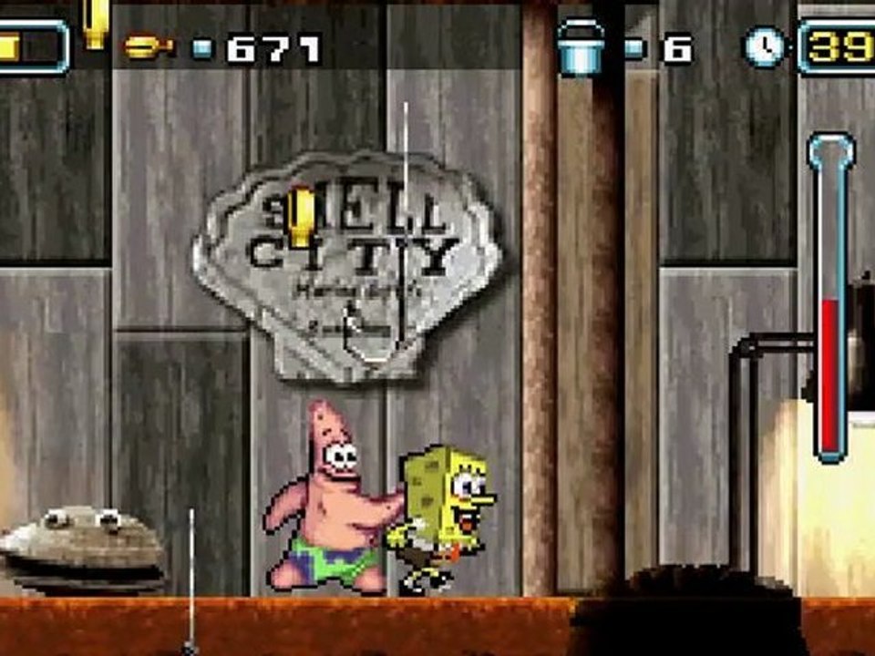 [5] wt : bob l'éponge le film (GBA)